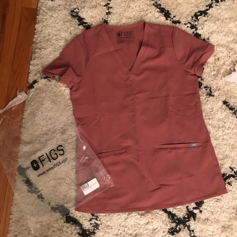 EUC figs mauve casma top